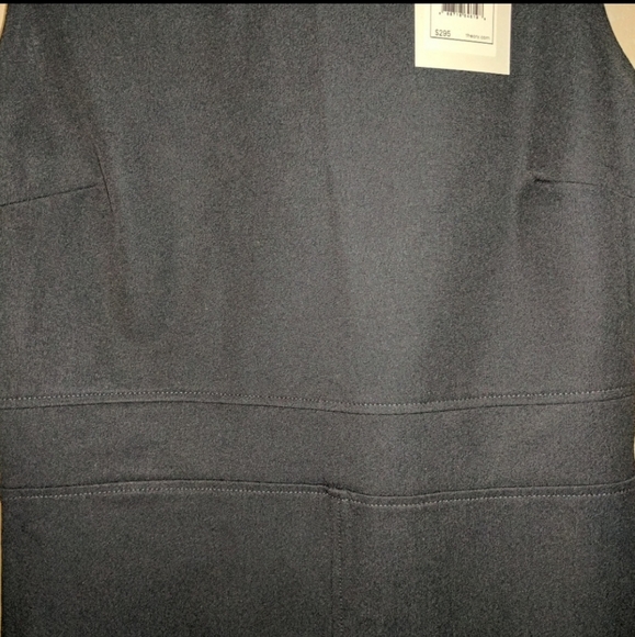 Theory Raneid Navy Blue Shift Dress - Picture 3 of 6